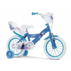 KINDERFIETS FROZEN HUFFY BLAUW 14"