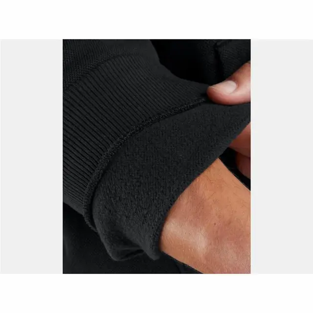 Herenhoodie Under Armour Rival Flc Txtr Zwart - Afbeelding 2