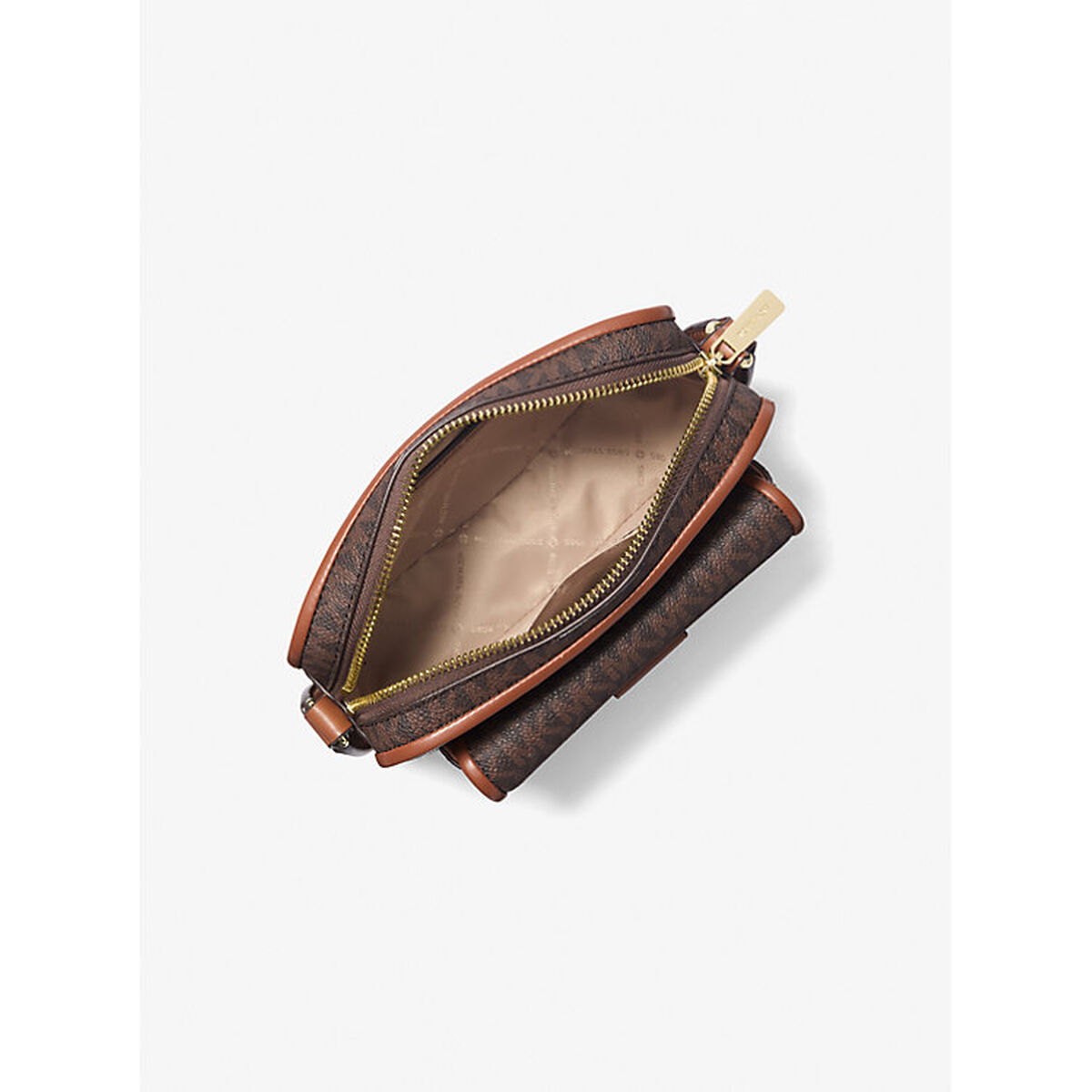 Schoudertas Michael Kors BRADSHAW Bruin 20 x 12 x 5 cm - Afbeelding 3