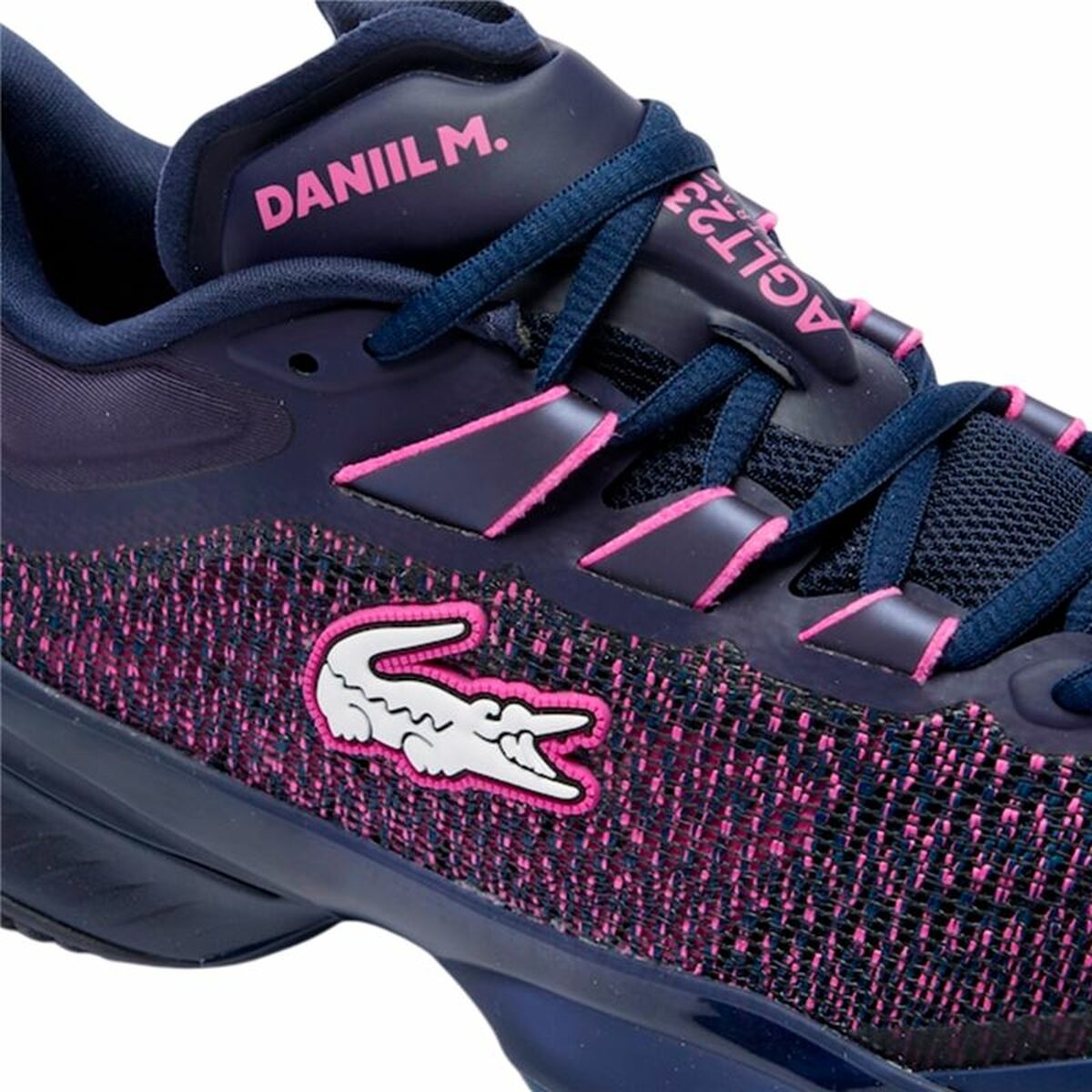 Heren Tennisschoenen Lacoste Medvedev AG-LT Ultra Clay Fuchsia - Afbeelding 3