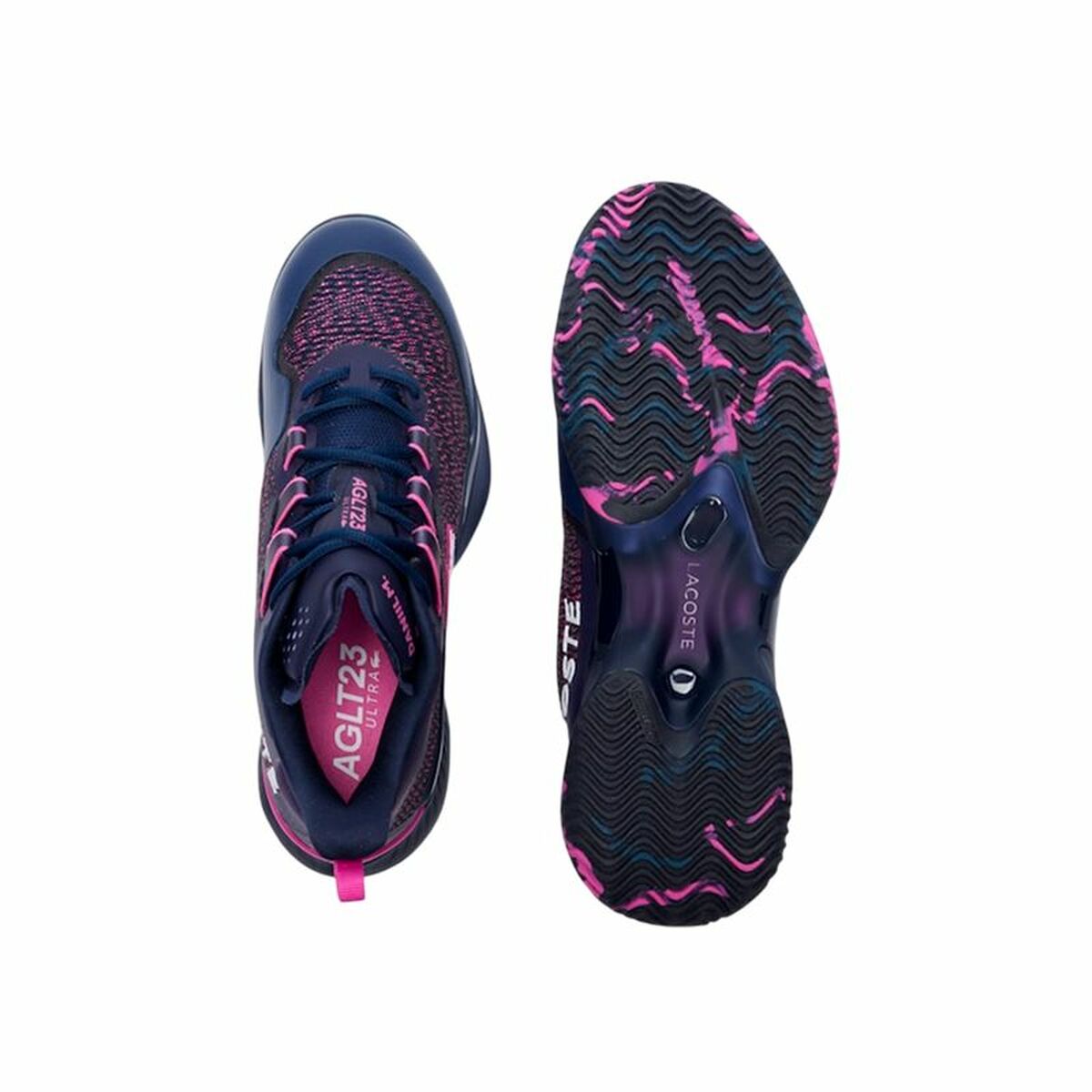 Heren Tennisschoenen Lacoste Medvedev AG-LT Ultra Clay Fuchsia - Afbeelding 2