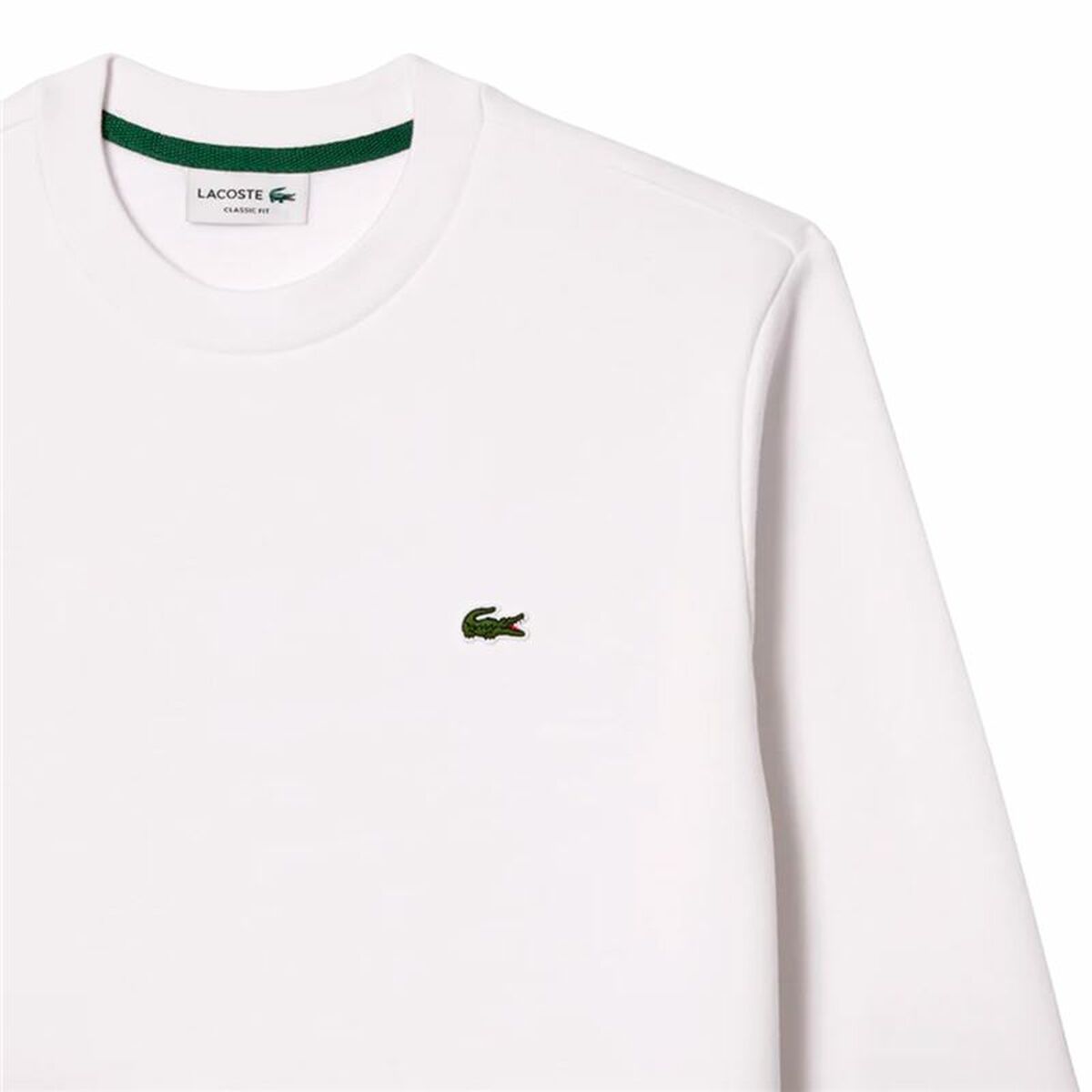 Herensweater zonder Capuchon Lacoste Core Performance Wit - Afbeelding 2