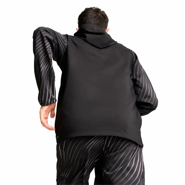 Heren Sportjas Puma Run Favorite Aop Woven Zwart - Afbeelding 4