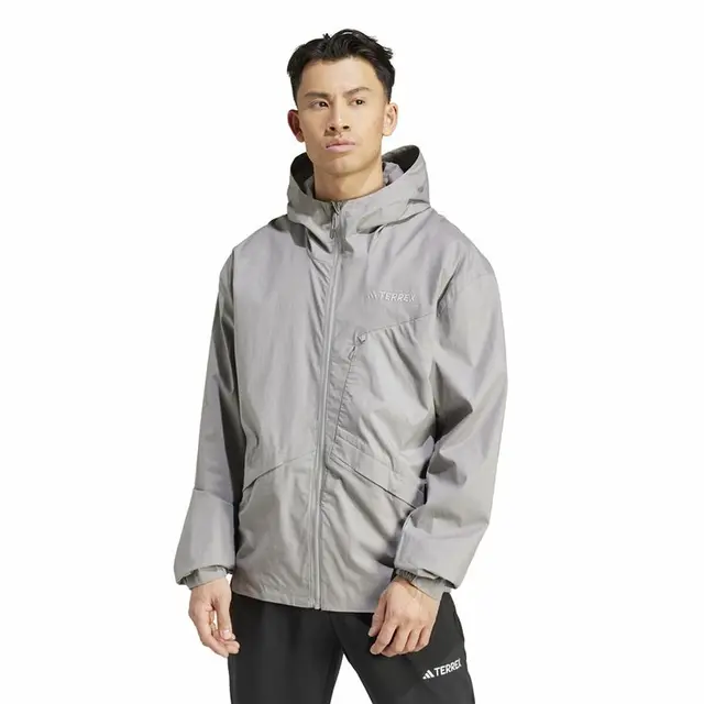 Windcheater Jas Adidas XPL Wind Grijs - Afbeelding 2