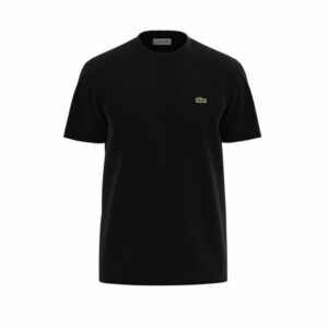 HEREN-T-SHIRT MET KORTE MOUWEN LACOSTE ZWART