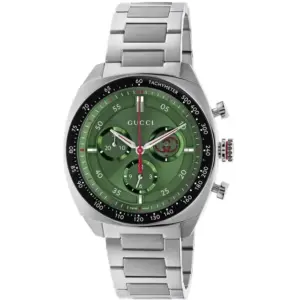 Horloge Heren Gucci YA142318 Zilverkleurig