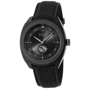 Horloge Heren Gucci YA142330 Zwart