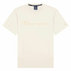 T-SHIRT MET KORTE MOUWEN CHAMPION CREWNECK T-SHIRT M BEIGE