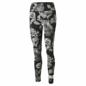 SPORTLEGGING  DAMES PUMA FROZEN FLOWER ZWART