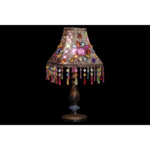 BUREAULAMP DKD HOME DECOR METAAL KOPER MULTICOLOUR 40 W 25 X 25 X 51 CM
