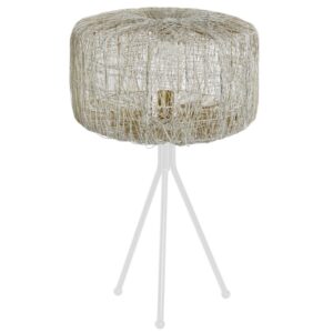 BUREAULAMP DKD HOME DECOR METAAL WIT 220 V 50 W 33 X 33 X 50 CM