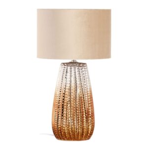 BUREAULAMP GOUD EN FLUWEEL KERAMISCH 60 W 220 V 240 V 220-240 V 32 X 32 X 43 CM