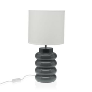 BUREAULAMP VERSA GRIJS KERAMISCH 60 W 20 X 40 CM