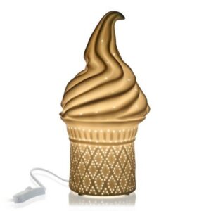 BUREAULAMP VERSA ICE CREAM 25W PORSELEIN (13,7 X 27 X 13,7 CM)