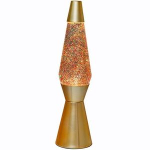 LAVALAMP ITOTAL 40 CM GOUDEN KRISTAL PLASTIC