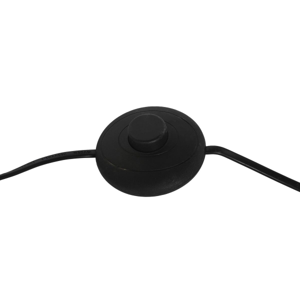 VLOERLAMP DKD HOME DECOR ZWART METAAL BAMBOE 50 W 220 V 50 X 50 X 163 CM - Afbeelding 3