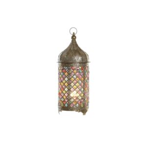 BUREAULAMP DKD HOME DECOR GOUDEN METAAL MULTICOLOUR 220 V 40 W 50 W 25 X 25 X 59 CM