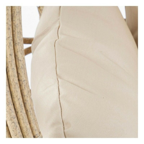 HANGENDE TUINSTOEL DKD HOME DECOR BEIGE BRUIN MULTICOLOUR ALUMINIUM SYNTHETISCHE ROTAN 90 X 70 X 110 CM - Afbeelding 3