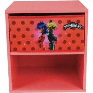 NACHTKASTJE FUN HOUSE MIRACULOUS LADYBUG 36 X 33 X 30 CM