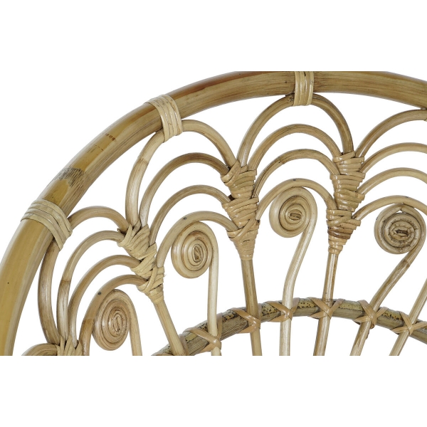 TUINSTOEL DKD HOME DECOR WIT BRUIN 75 X 50 X 90 CM 80 X 66 X 89 CM 84 X 70 X 90 CM - Afbeelding 3