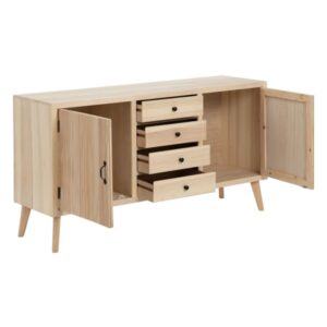 DIENTAFEL MARIE NATUURLIJK HOUT 140 X 40 X 76 CM DMF