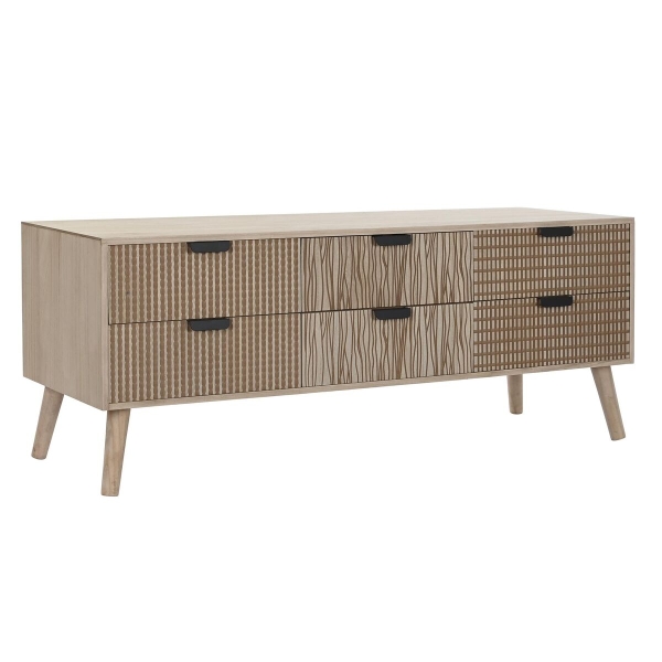 TV-MEUBEL DKD HOME DECOR SPAR BRUIN HOUT MDF 120 X 40 X 47 CM