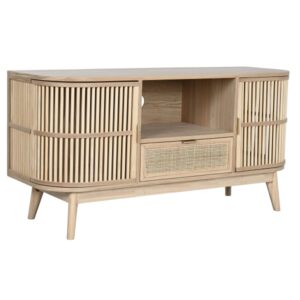 TV-MEUBEL HOME ESPRIT GOUD NATUURLIJK ROTAN SPAR 120 X 40 X 60 CM