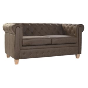 SOFA DKD HOME DECOR 151 X 82 X 70 CM NATUURLIJK HOUT BRUIN VINTAGE