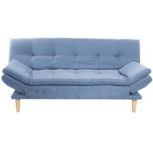 SOFA DKD HOME DECOR BLAUW HEMELSBLAUW NATUURLIJK HOUT SCANDI 180 X 85 X 83 CM