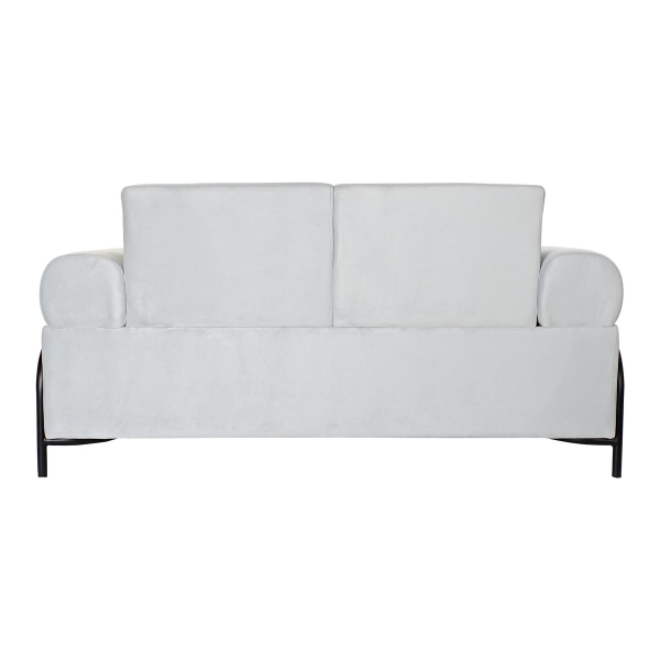 SOFA DKD HOME DECOR ZWART HEMELSBLAUW SIXTIES 154 X 76 X 76 CM - Afbeelding 2