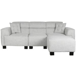 SOFA HOME ESPRIT GRIJS MODERN 231 X 170 X 82 CM