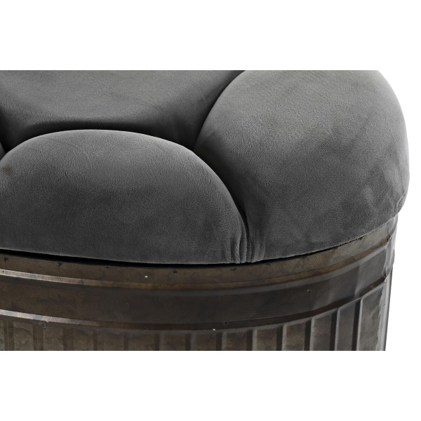 KRUK DKD HOME DECOR GRIJS METAAL 117 X 42 X 47 CM - Afbeelding 3