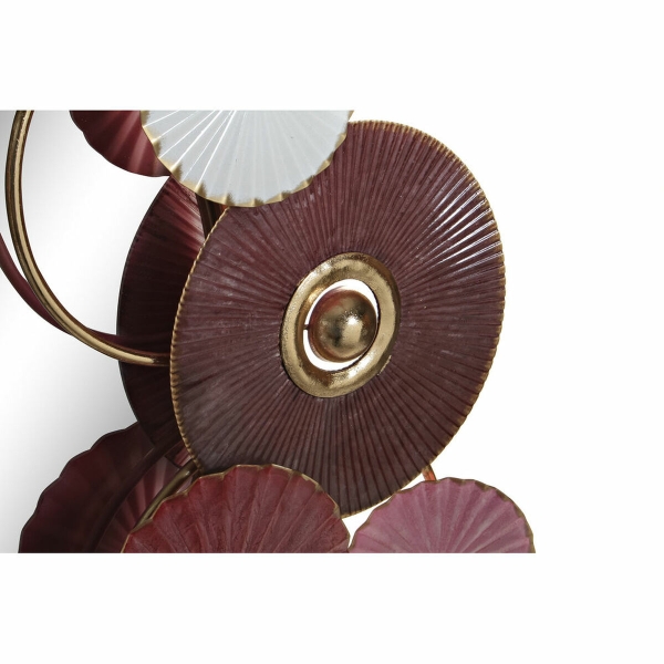 Wandspiegel DKD Home Decor Wit Roze Gouden Modern Cirkels 116 x 8 x 71 cm - Afbeelding 3