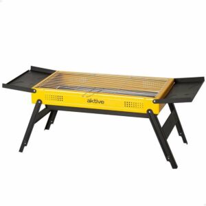Barbecue Draagbare Aktive Staal 89 x 33 x 33 cm Geel