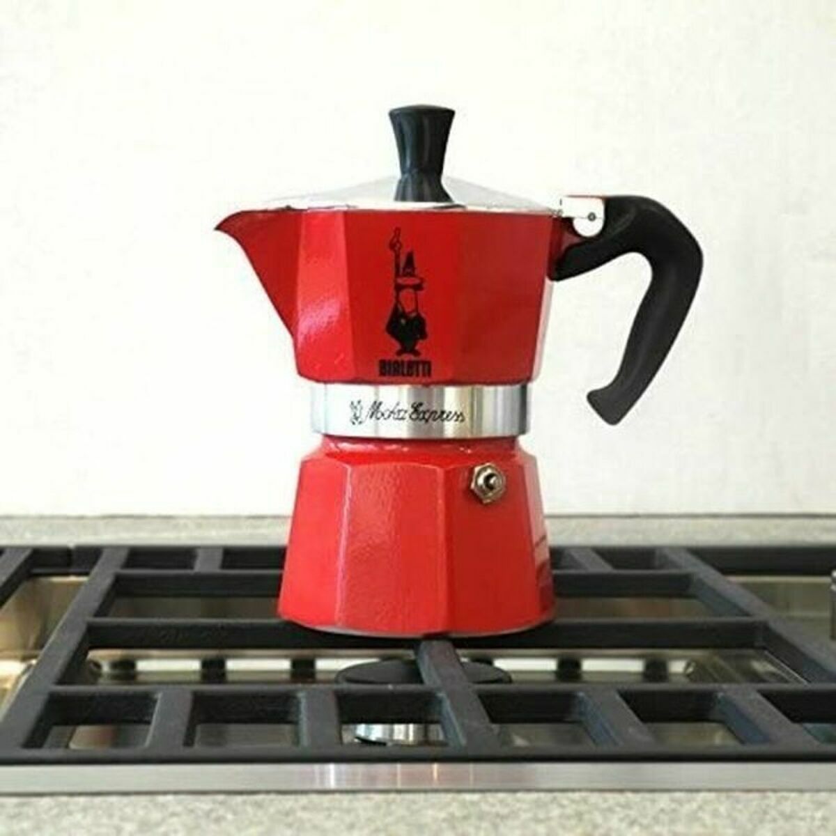 Italiaanse Koffiepot Bialetti 0004942/NP 3 Koppar Rood Aluminium - Afbeelding 2