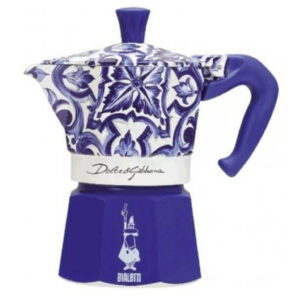 Italiaanse Koffiepot Bialetti MOKA D&G BLU MEDIT. 6T Blauw Aluminium 6 Kopjes