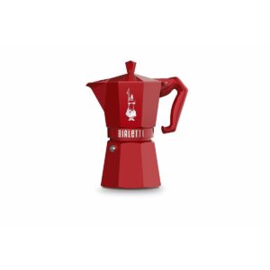 Italiaanse Koffiepot Bialetti MOKA EXCLUSIVE Rood Aluminium 6 Kopjes