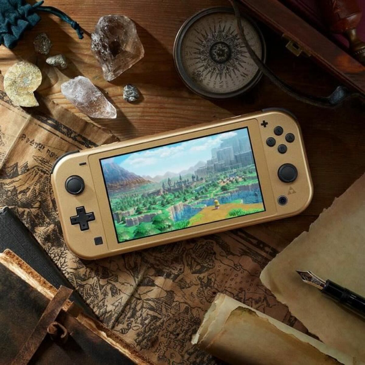 Nintendo Switch Lite Nintendo HYRULE Goud - Afbeelding 4