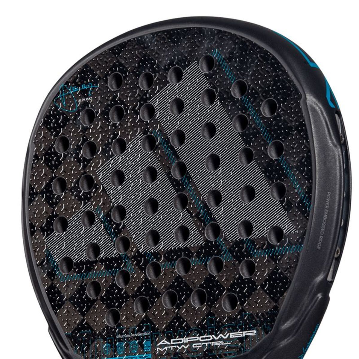 Padel Racket Adidas Adipower Multiweight Ctrl 3.4 Zwart Plastic - Afbeelding 3