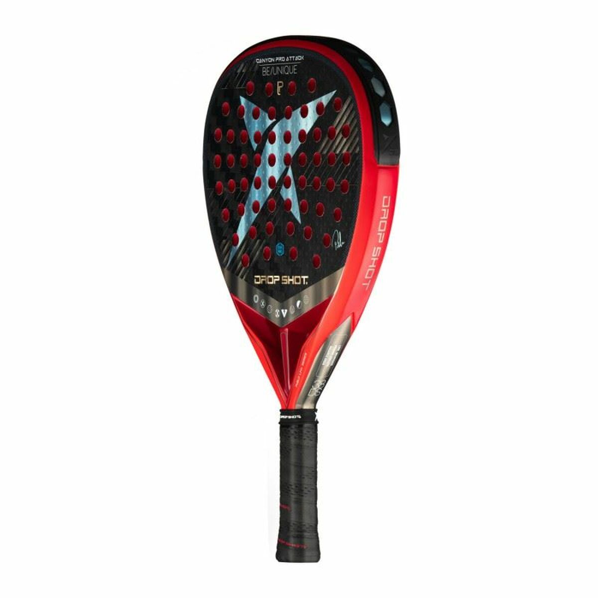 Padel Racket Drop Shot Canyon Pro Attack Zwart - Afbeelding 3
