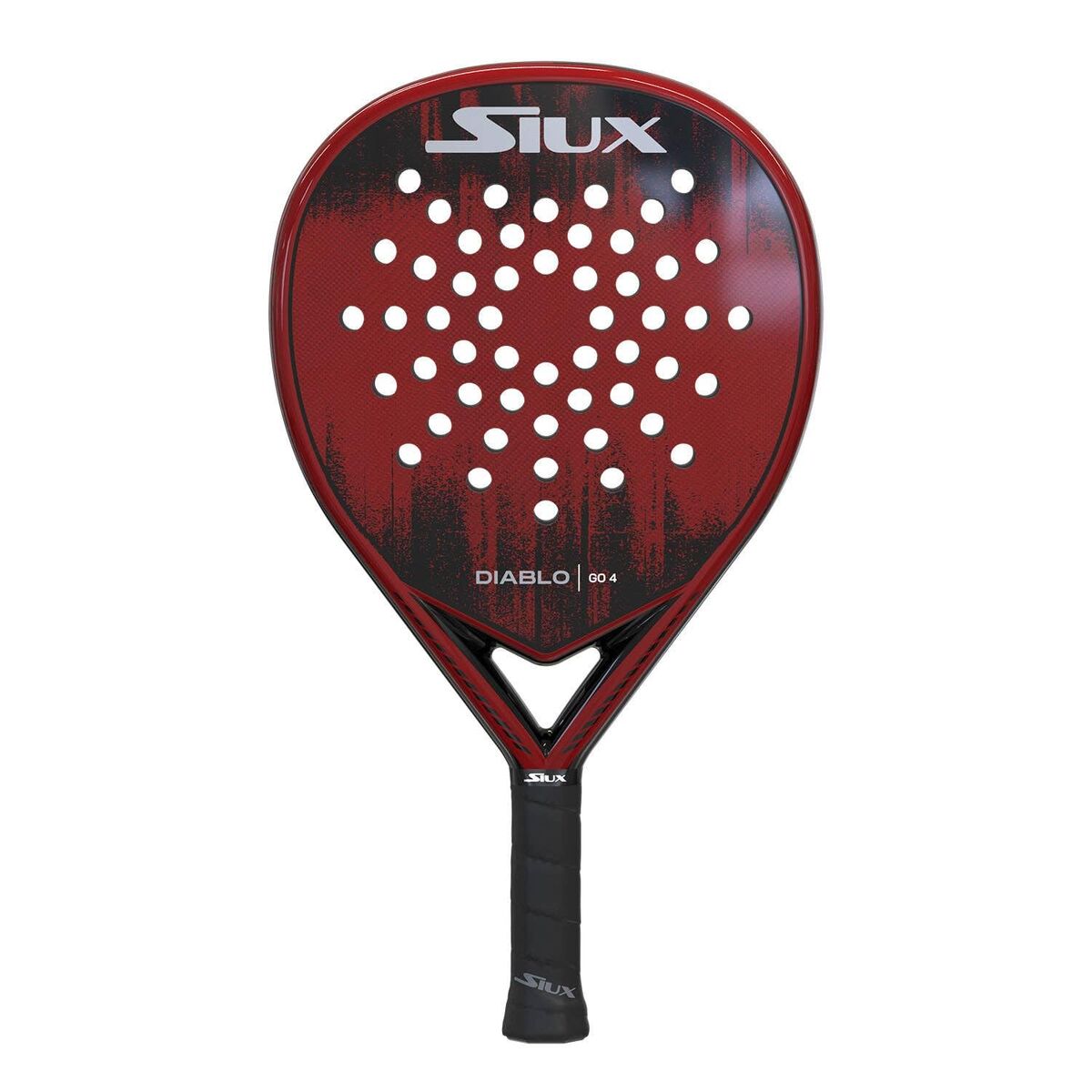 Padel Racket Siux Diablo Go 4 2025 Rood Donkergrijs EVA - Afbeelding 2