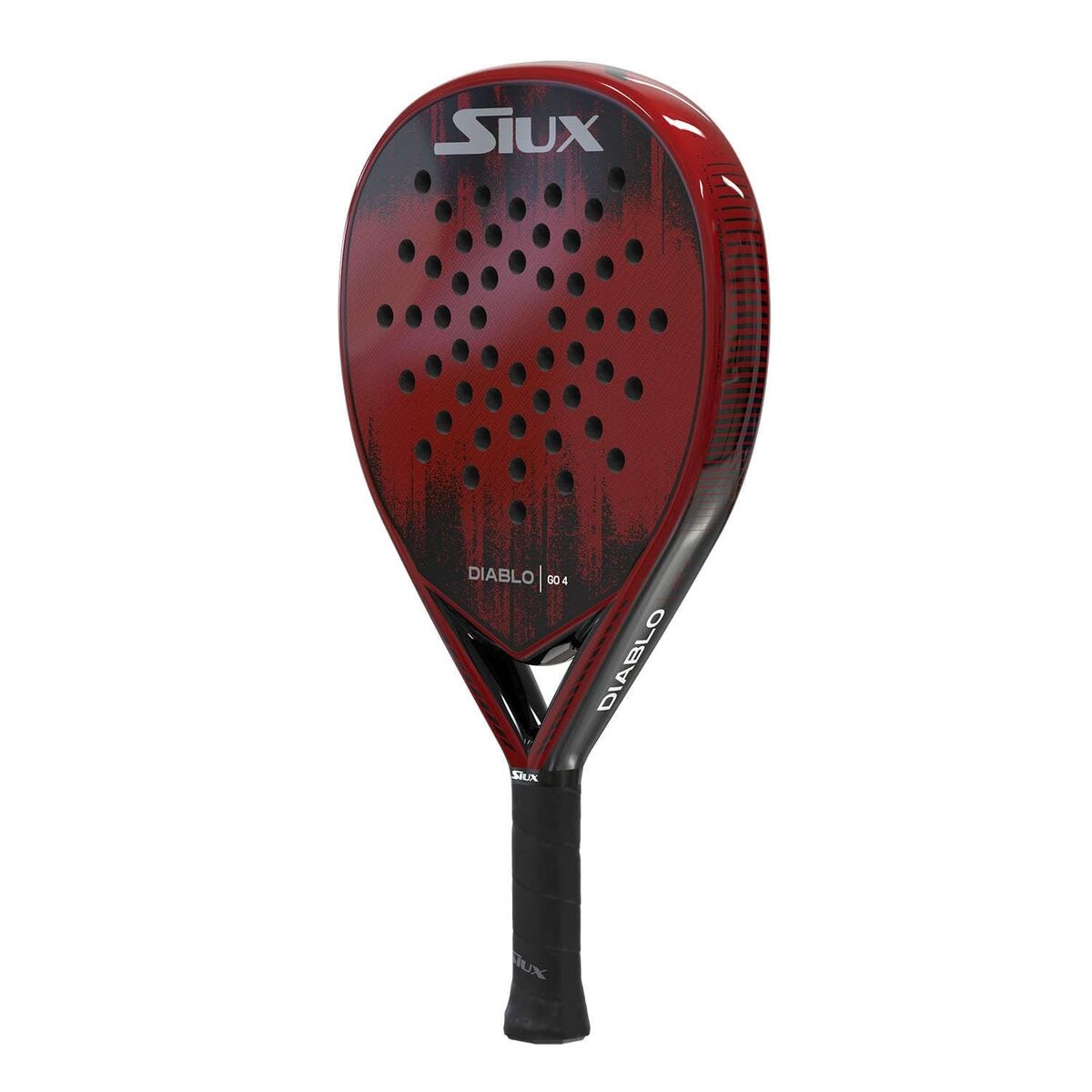 Padel Racket Siux Diablo Go 4 2025 Rood Donkergrijs EVA - Afbeelding 4
