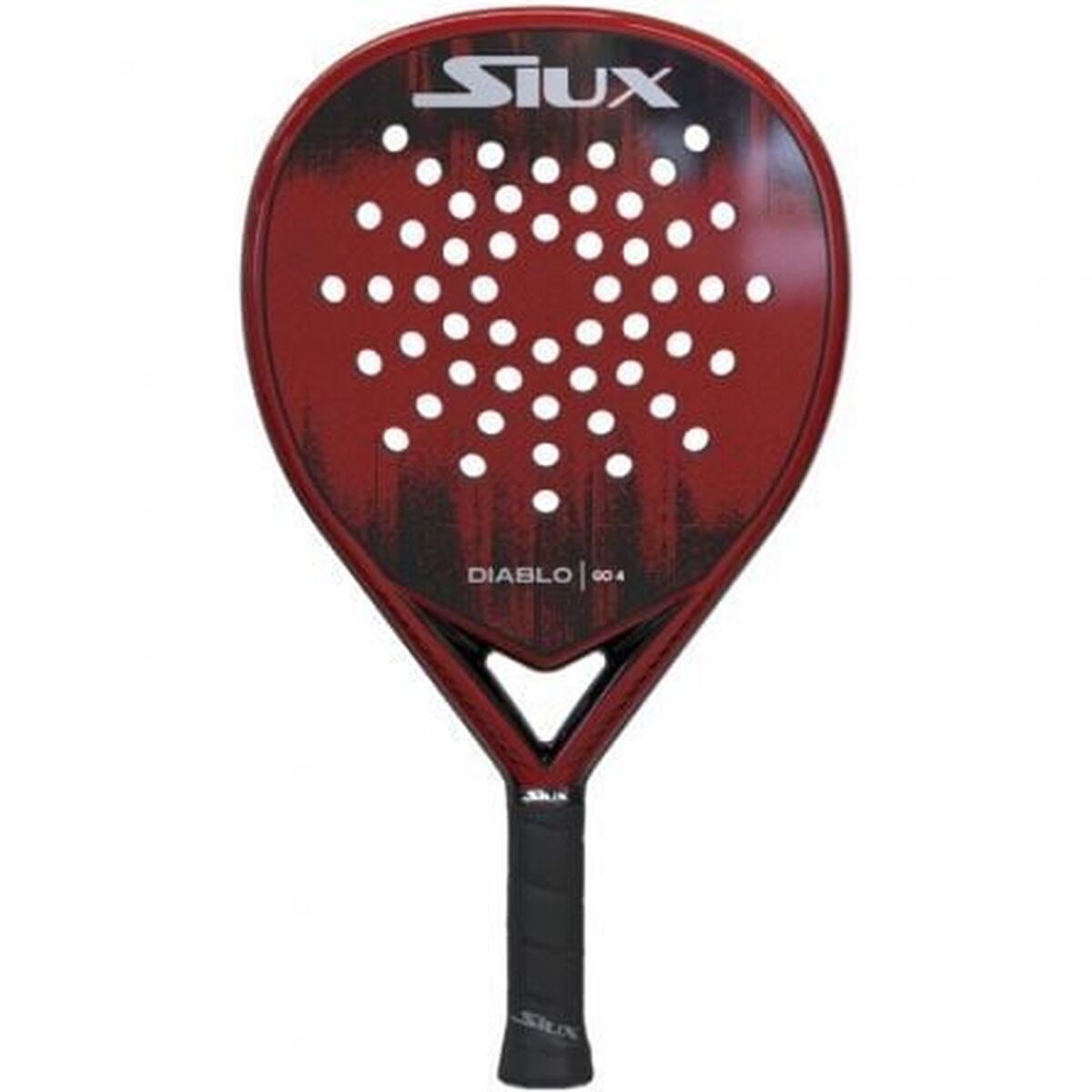 Padel Racket Siux Diablo Go 4 2025 Rood Donkergrijs EVA