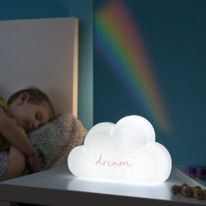 Lamp met regenboogprojector en stickers Claibow InnovaGoods