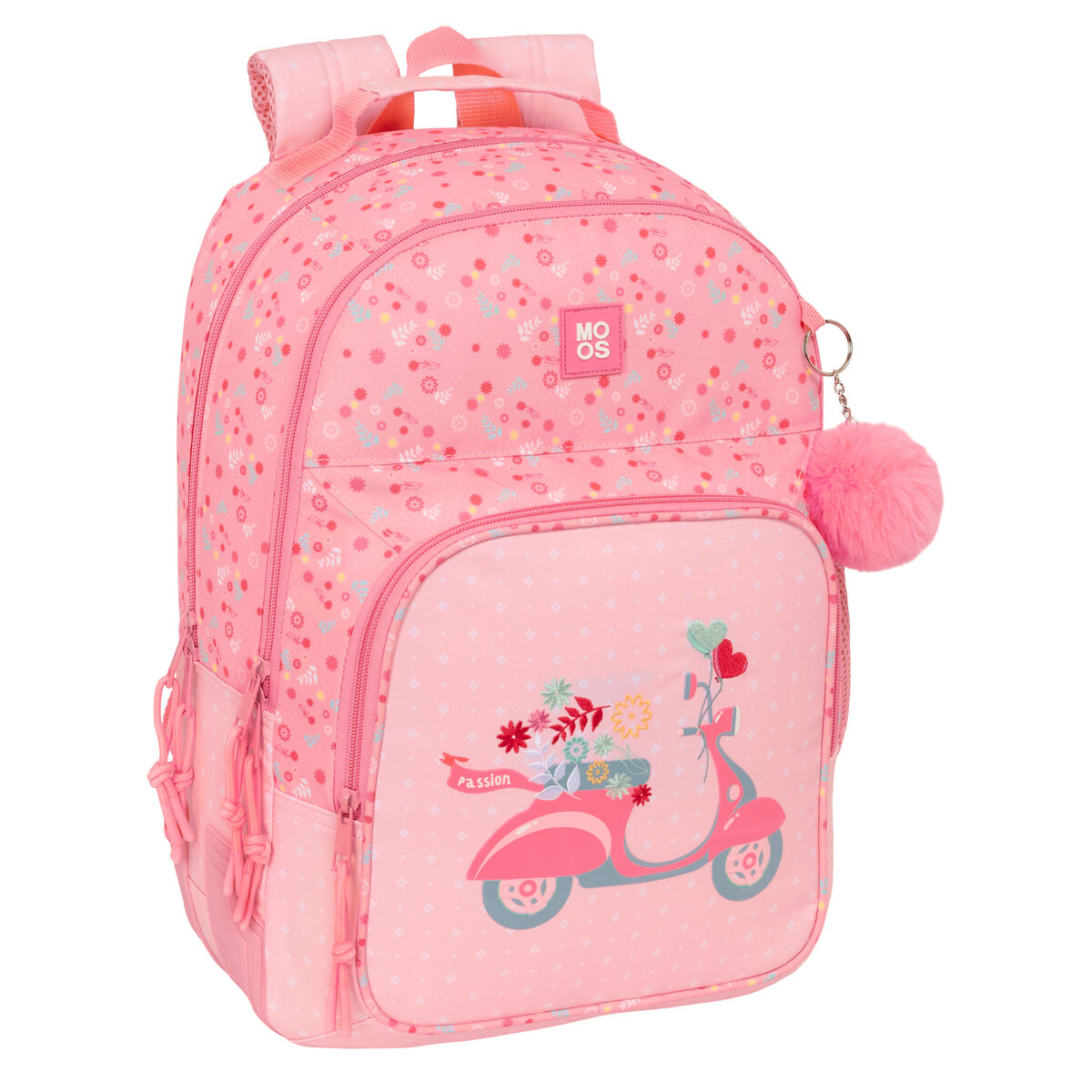 Schoolrugzak Moos Passion Multicolour 32 x 42 x 15 cm