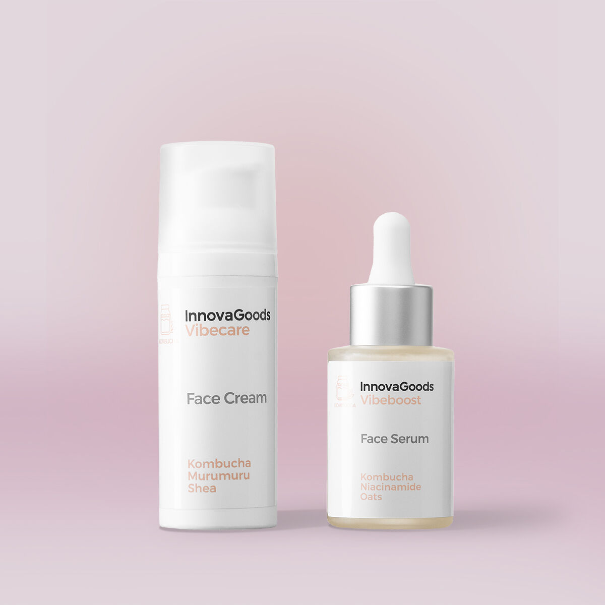 Duopakket Gezichtshydratatie Kombucha InnovaGoods - Afbeelding 3