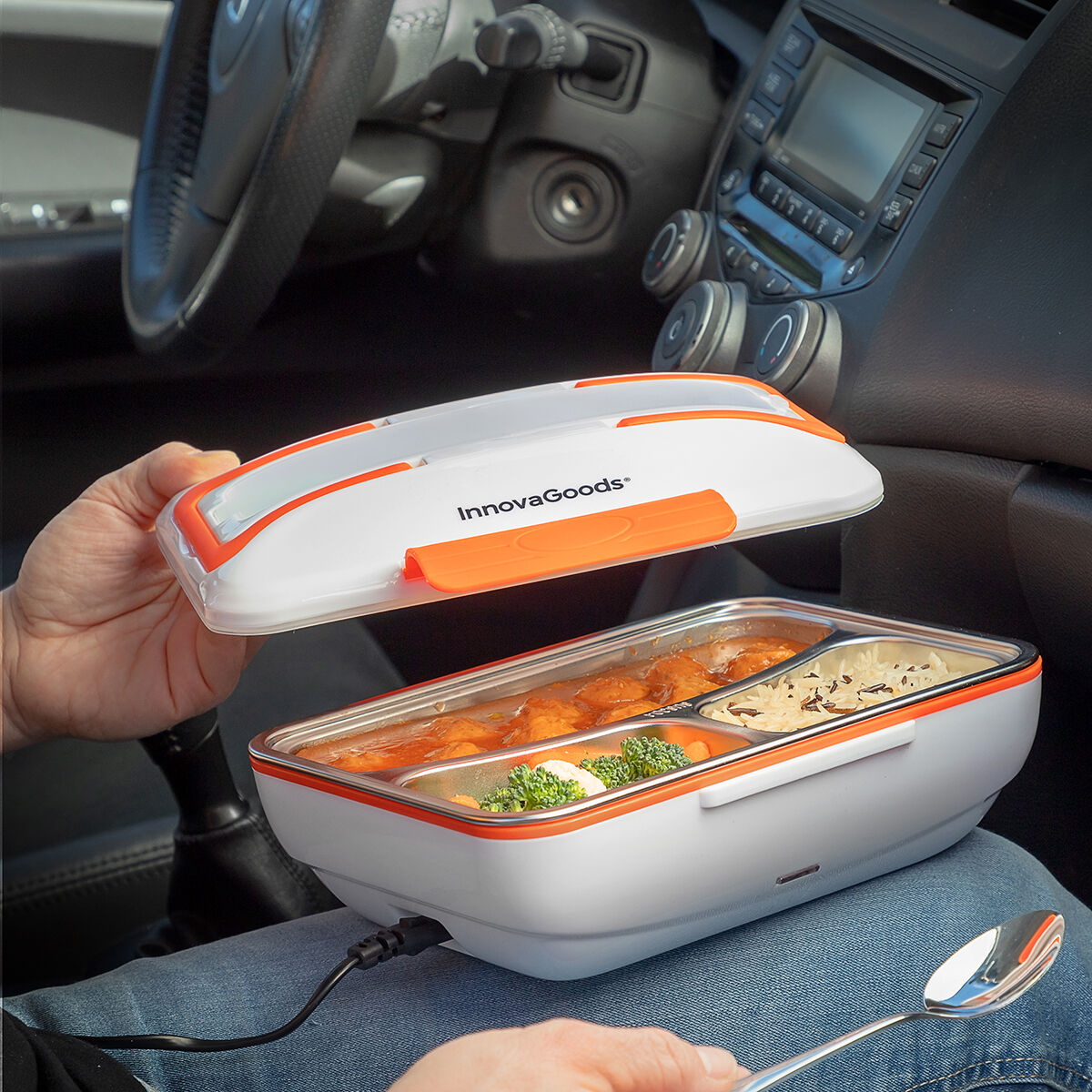 Electrische Lunchtrommel voor Auto's Pro Bentau InnovaGoods - Afbeelding 4