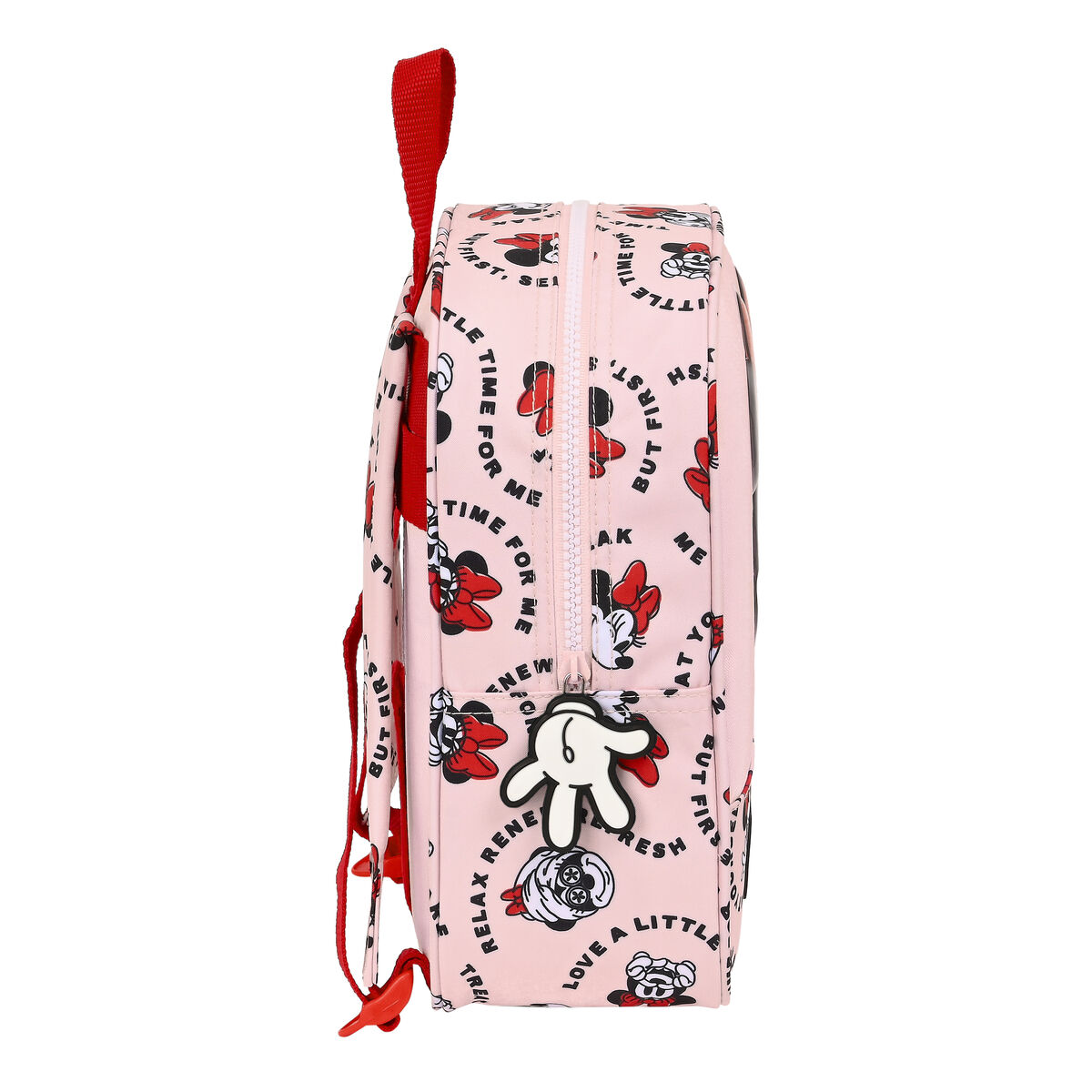 Kinderrugzak Minnie Mouse Me time Roze (22 x 27 x 10 cm) - Afbeelding 3