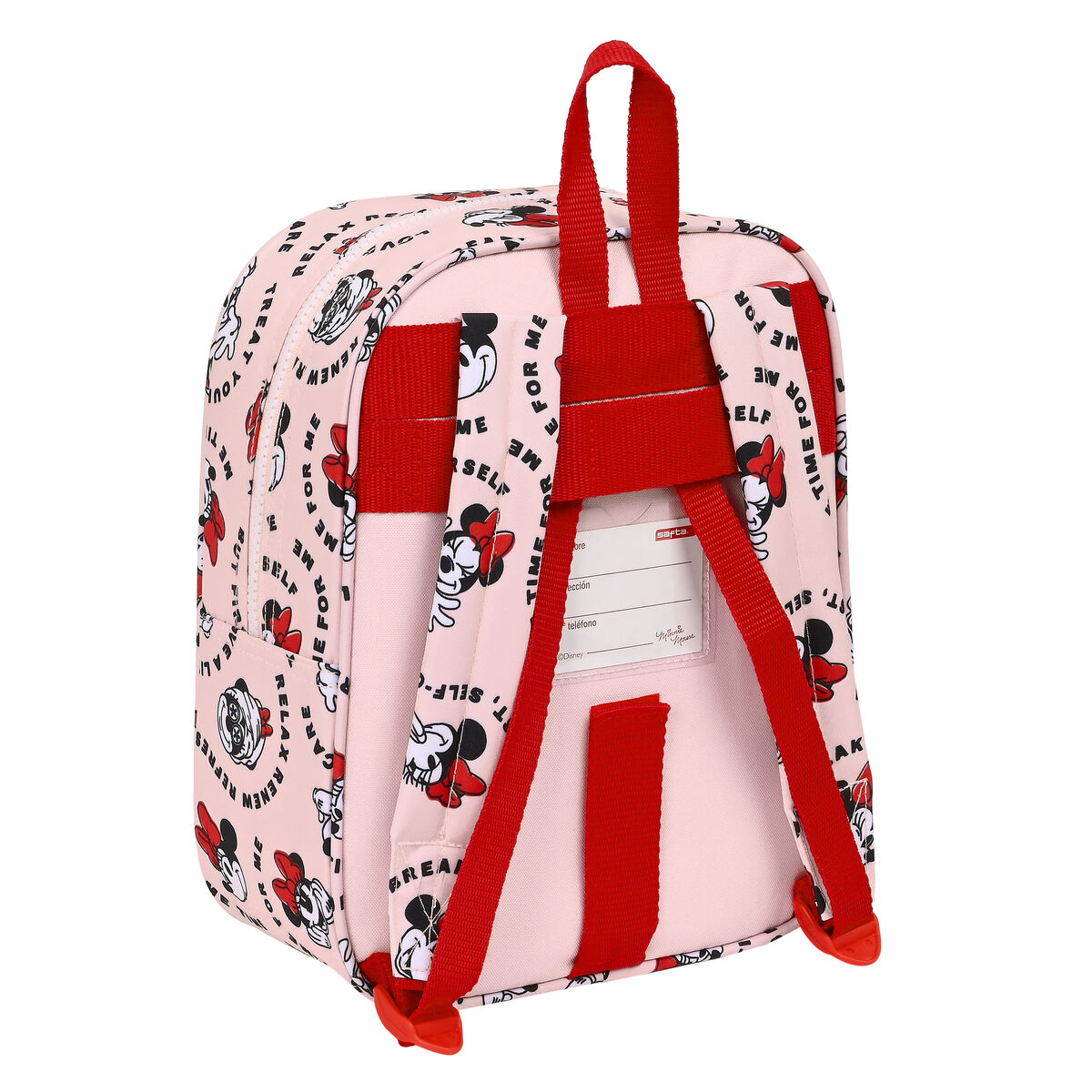 Kinderrugzak Minnie Mouse Me time Roze (22 x 27 x 10 cm) - Afbeelding 2