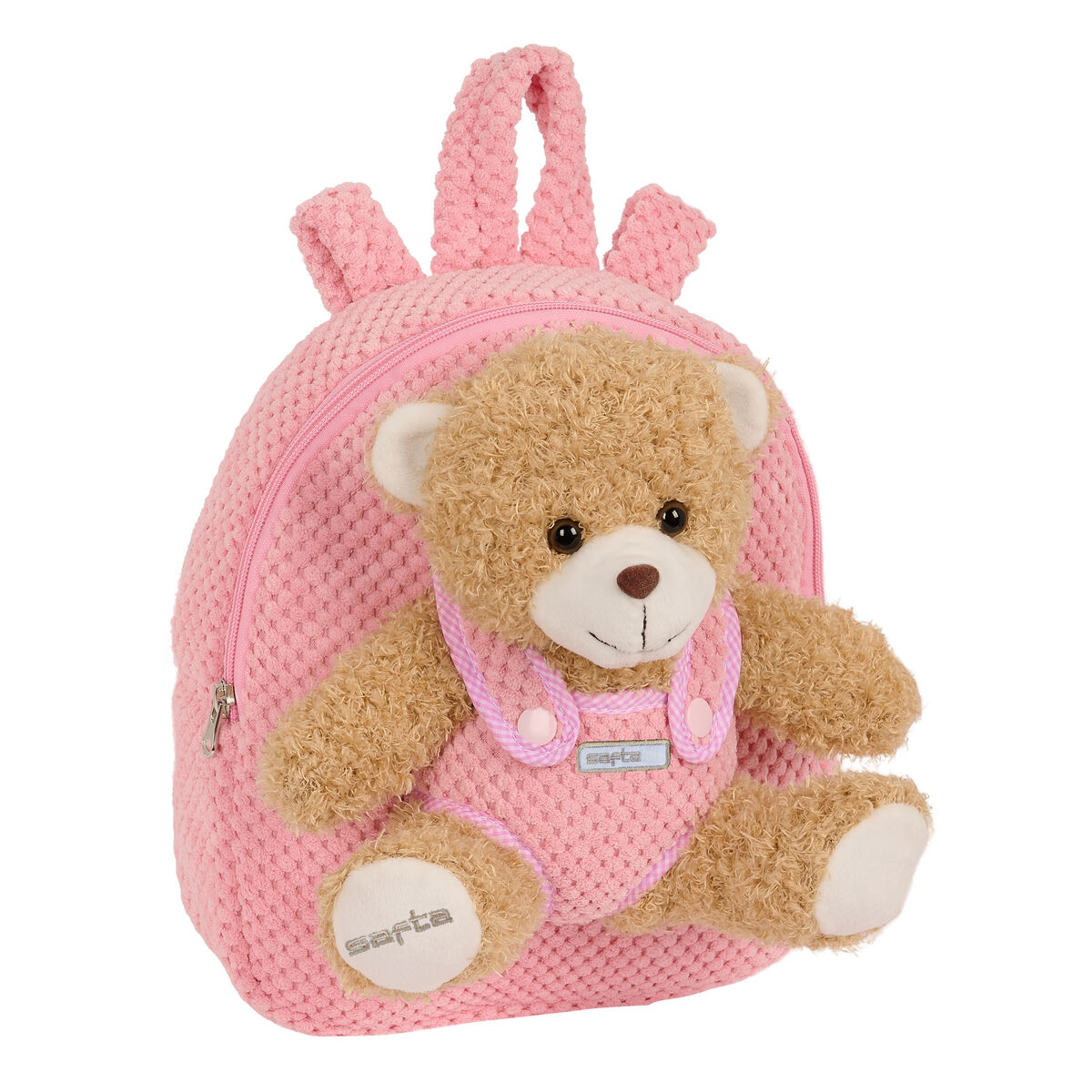 Kinderrugzak Safta Knuffelbeer Roze 23 x 27 x 7,5 cm - Afbeelding 5
